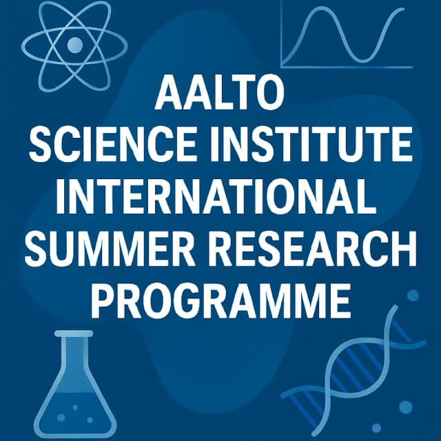 Aalto Science Institute International Summer Research Programme