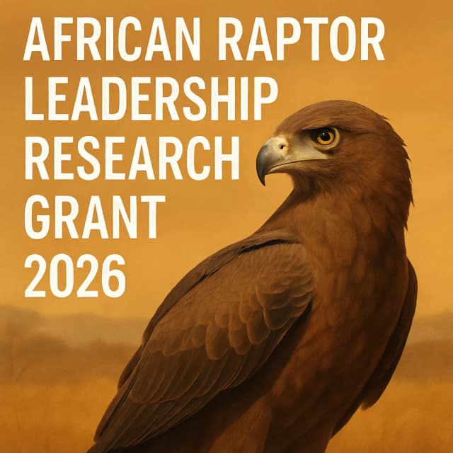 African Raptor Leadership Research Grant 2026