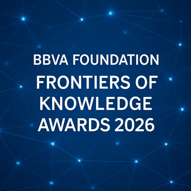 BBVA Foundation Frontiers of Knowledge Awards 2026
