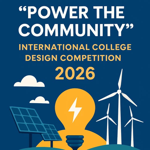 Energy Mentors "Power the Community" International College Design Competition 2026