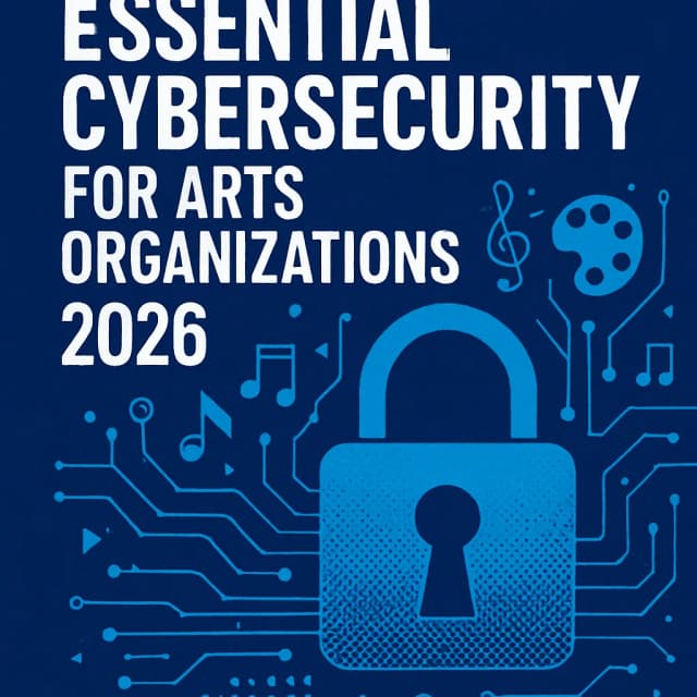 Essential Cybersecurity for Arts Organizations 2026