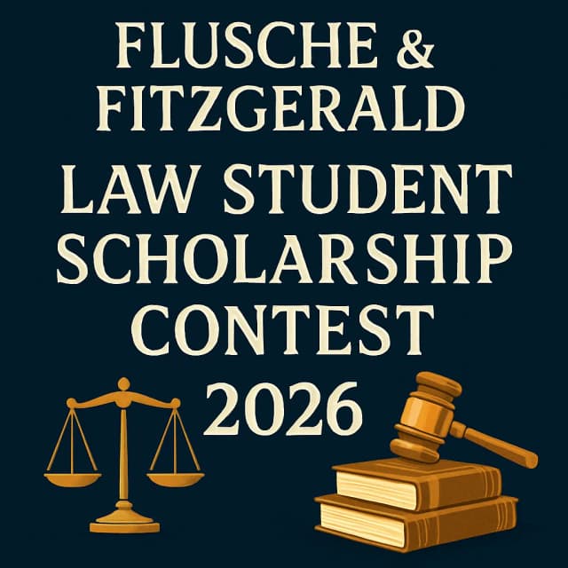 Flusche & Fitzgerald Law Student Scholarship Contest 2026