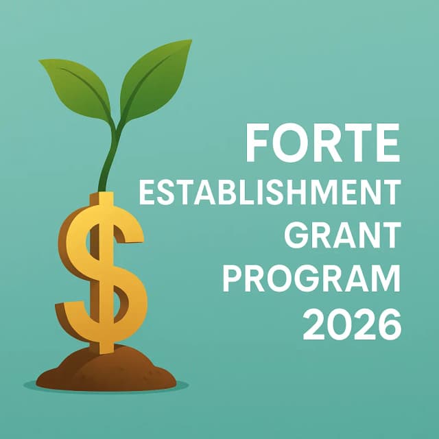 Forte Establishment Grant Program 2026