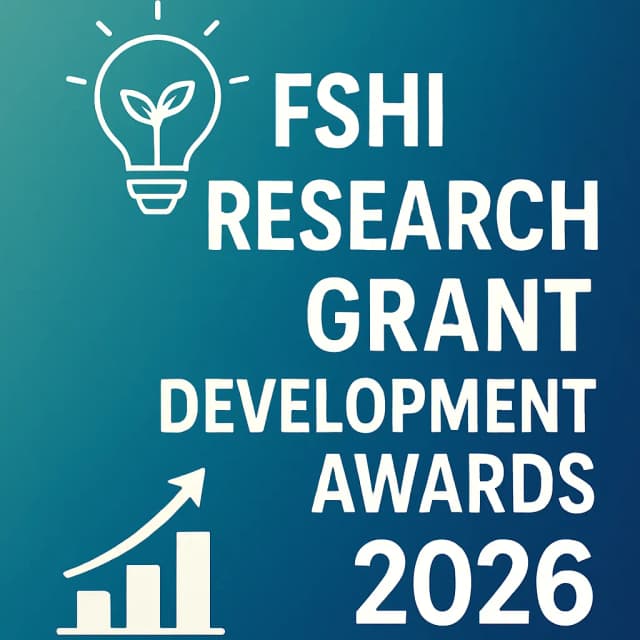 FSHI Research Grant Development Awards 2026