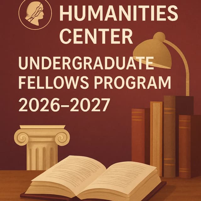 FSU Humanities Center Undergraduate Fellows Program 2026โ2027