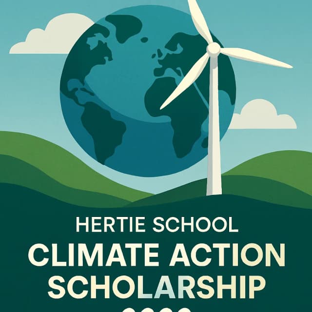 Hertie School Climate Action Scholarship 2026