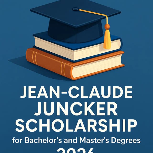 Jean-Claude Juncker Scholarship for Bachelor's and Master's Degrees 2026