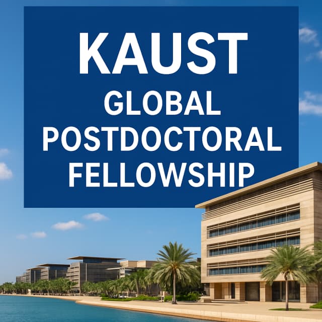 KAUST Global Postdoctoral Fellowship