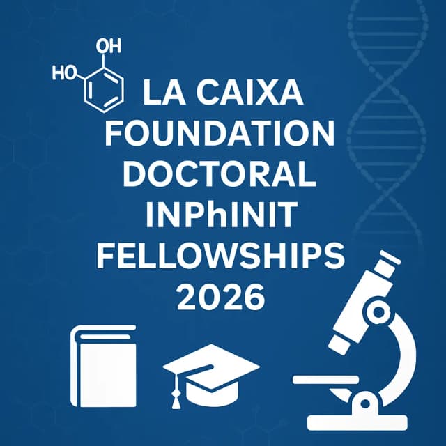 La Caixa Foundation Doctoral INPhINIT Fellowships 2026