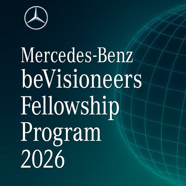 Mercedes-Benz beVisioneers Fellowship Program 2026