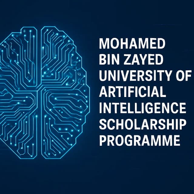 Mohamed bin Zayed University of Artificial Intelligence Scholarship Programme
