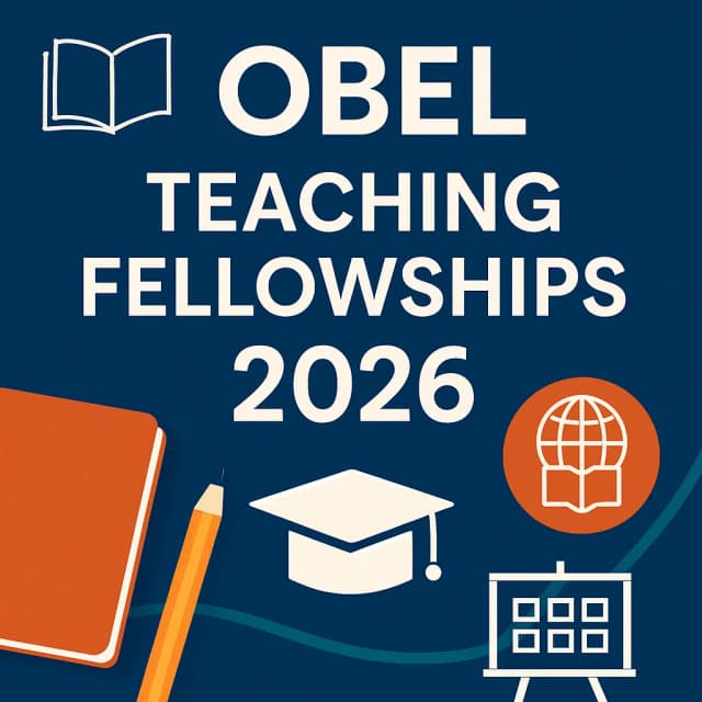 OBEL Teaching Fellowships 2026