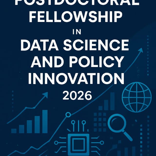 Postdoctoral Fellowship in Data Science and Policy Innovation 2026