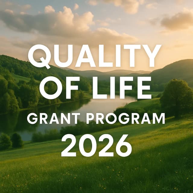 Quality of Life Grant Program 2026
