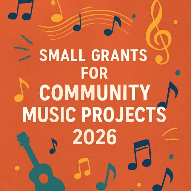 Small Grants for Community Music Projects 2026