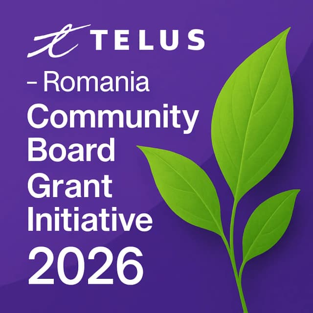 TELUS - Romania Community Board Grant Initiative 2026