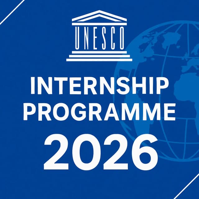 UNESCO Internship Programme 2026