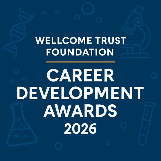 Wellcome Trust Foundation Career Development Awards 2026